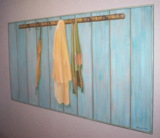PORTE MANTEAU - Peinture murale